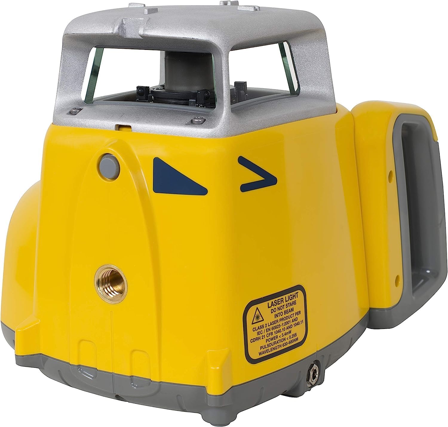 Spectra Precision LL300N-2 Laser Level, Self Leveling Kit with HL450 Receiver, Clamp, 15' Grade Rod / Inches and Tripod , Yellow